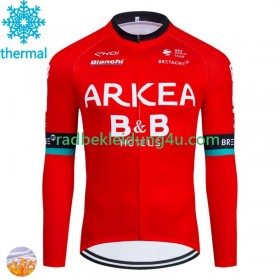 Radtrikot Winter Thermal Fleece Arkea Bb Hotels 2024
